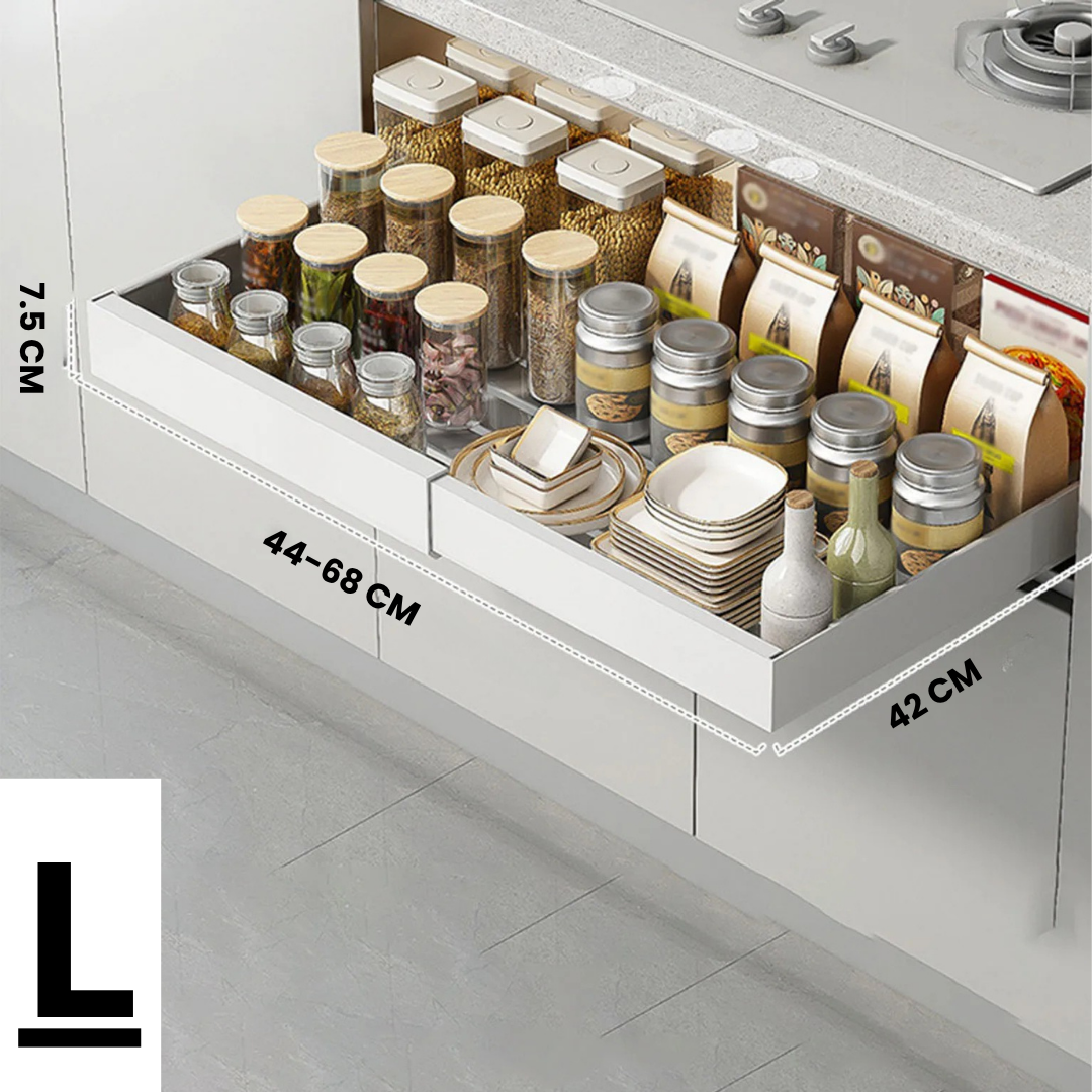 GlideStor — Instantly Double Your Kitchen Space and End Clutter Chaos Forever