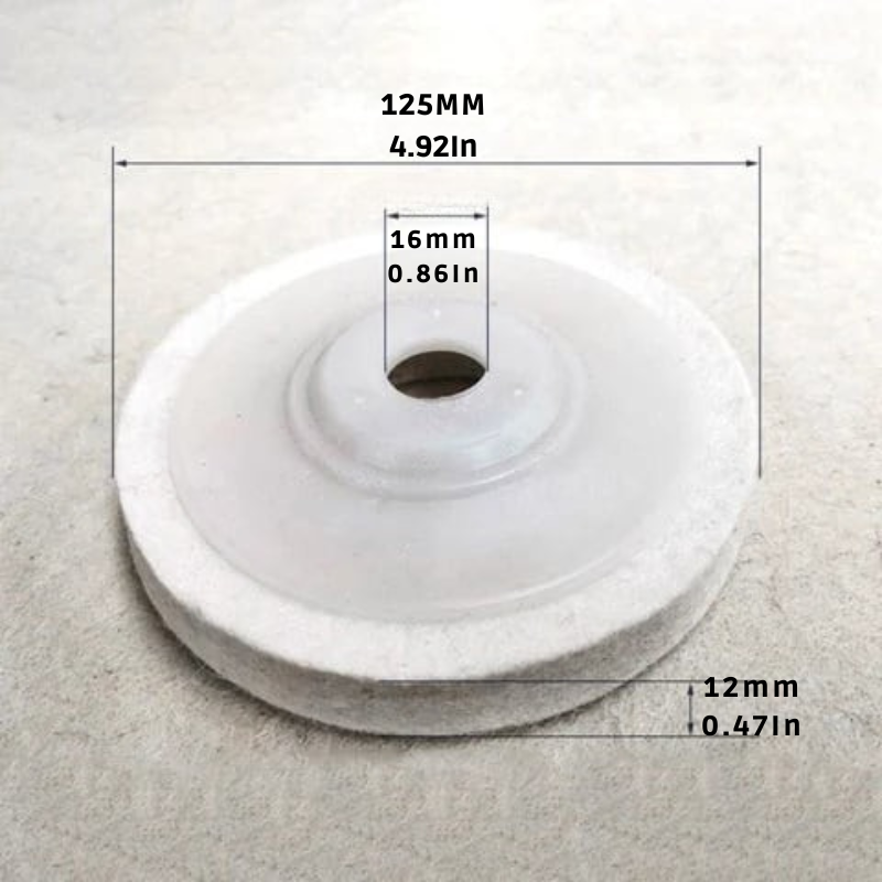 LustroLux Wool Polishing Disc Trio — Transform Every Surface into a Show-Stopping Shine Instantly (3 pieces)