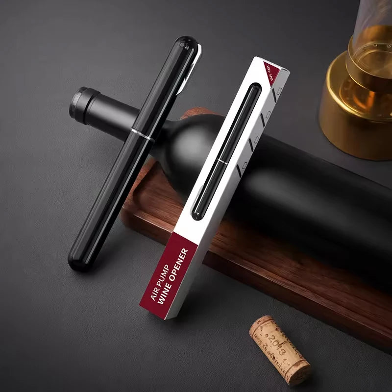 Air-Powered Opener — Crack Open Wine Effortlessly Without a Single Broken Cork