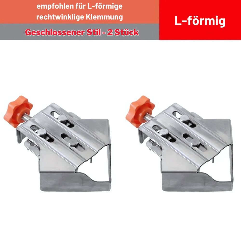 ExactGrip™ Stainless Steel Corner Clamps — Lock Every Angle with Unbreakable Precision and Confidence