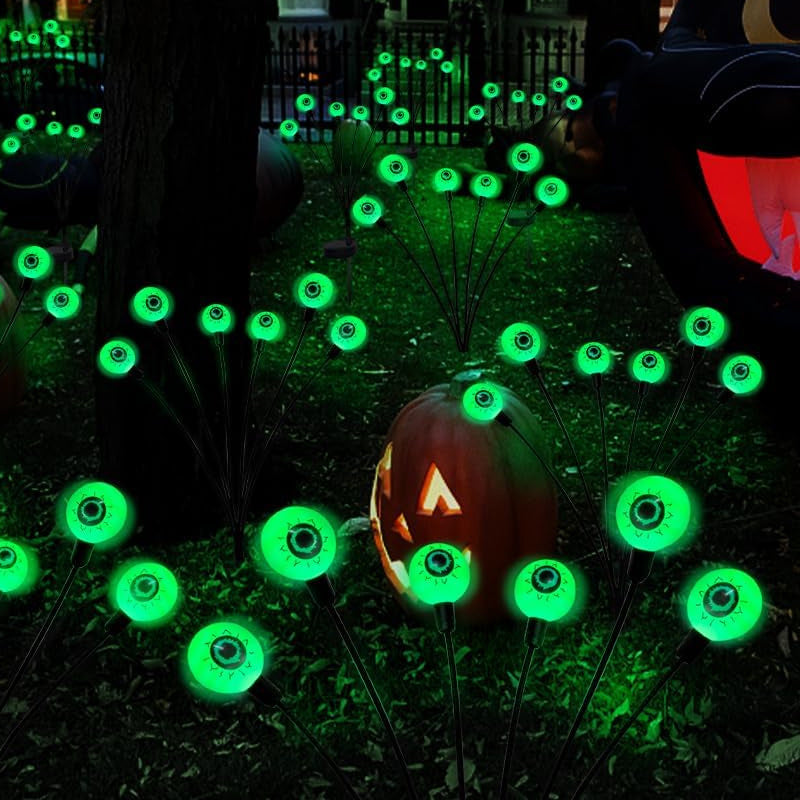 3D Eyeballs — Haunt Your Yard with Spine-Tingling, Flickering Terror Nights