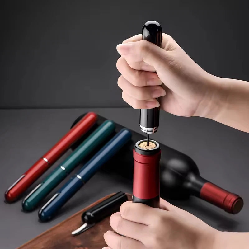 Air-Powered Opener — Crack Open Wine Effortlessly Without a Single Broken Cork