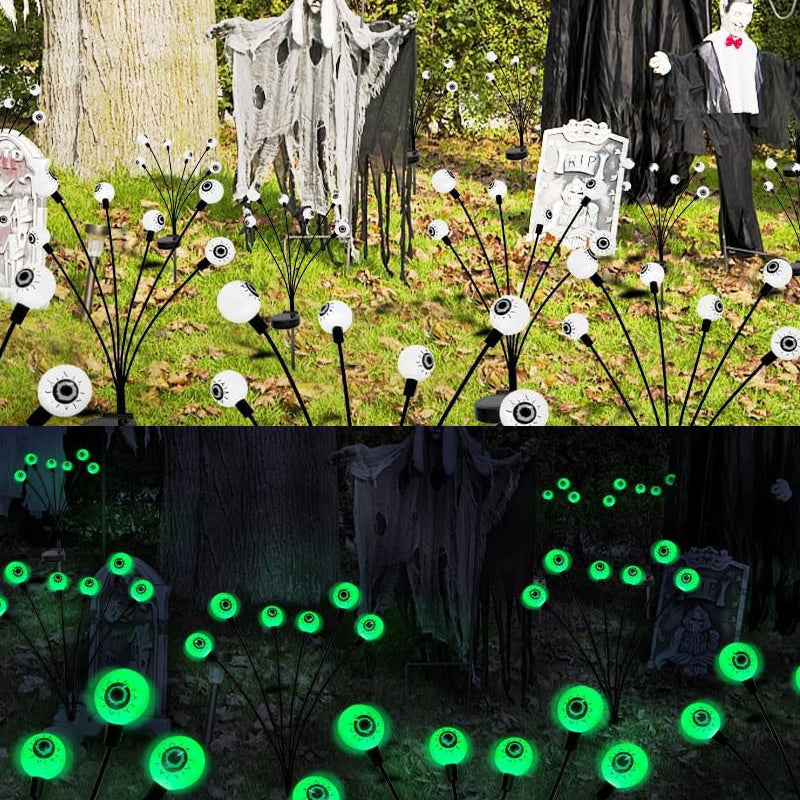 3D Eyeballs — Haunt Your Yard with Spine-Tingling, Flickering Terror Nights