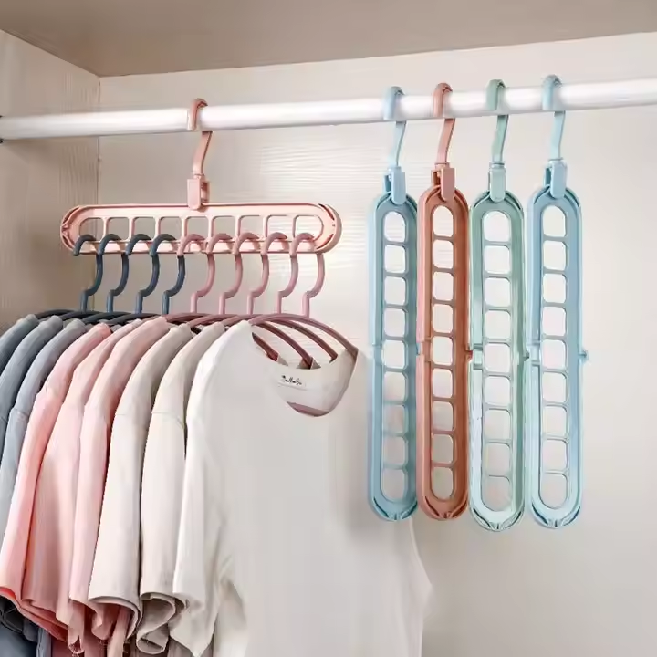 9 in 1 Smart Hanger Pro™ — Instantly Transform Your Closet Into a Stress-Free, Space-Saving Haven