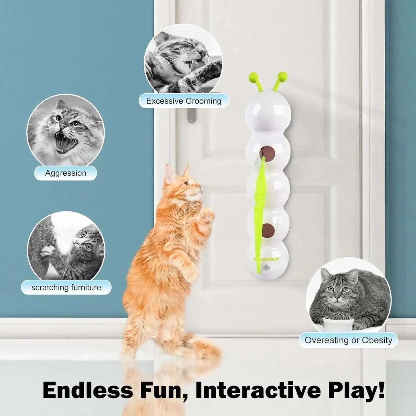 PouncePulse — Ignite Your Cat’s Wild Instincts with Nonstop Thrilling Chase