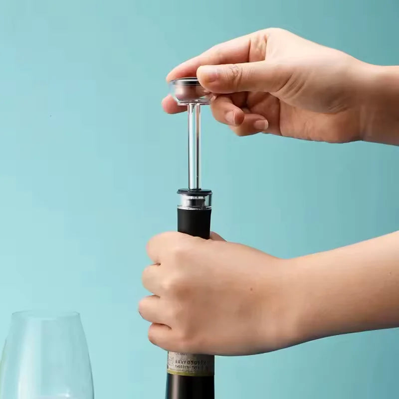 Air-Powered Opener — Crack Open Wine Effortlessly Without a Single Broken Cork