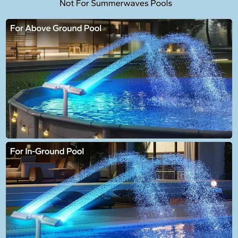 AquaNova™ — Instantly Transform Your Pool into a Cool, Hypnotic Oasis
