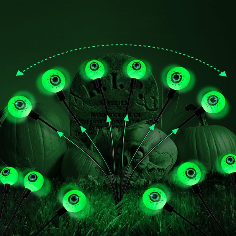 3D Eyeballs — Haunt Your Yard with Spine-Tingling, Flickering Terror Nights