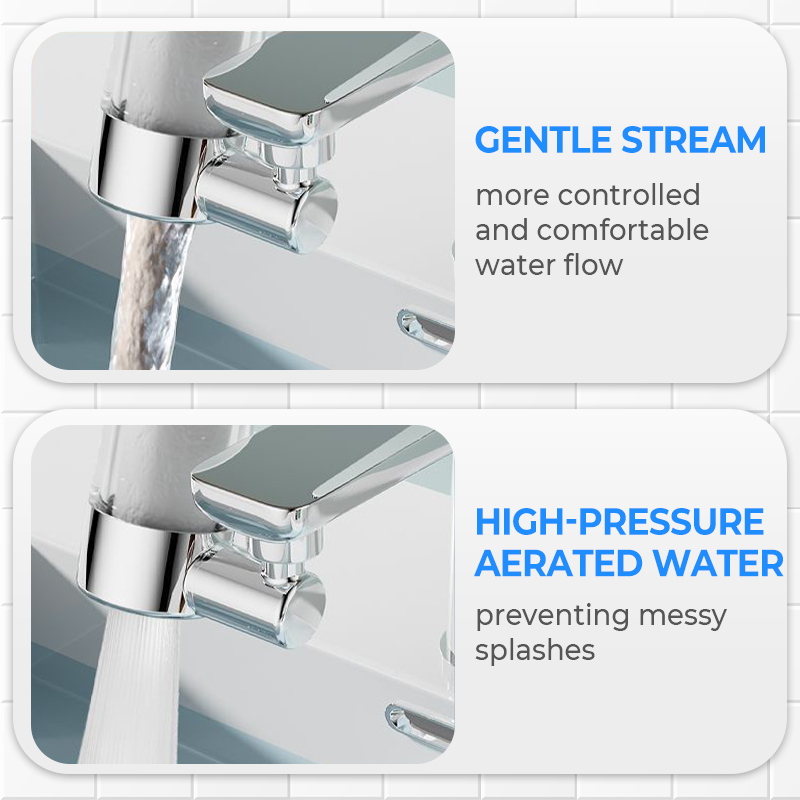 AquaMaster360 Elite Faucet Filter Nozzle Set — Take Command of Every Drop for Pure, Splash-Free Water Power