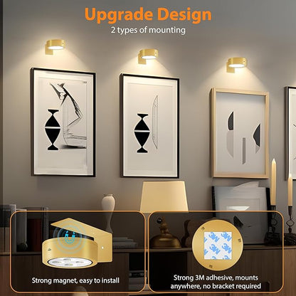 LumaMag Magnetic Lights — Effortless Masterpiece Illumination That Transforms Your Space Instantly
