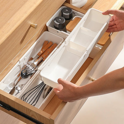 VeloraFlex Chaos Crusher Drawer Dividers — Transform Any Mess Into Effortless Order That Frees Your Space and Mind (1+1 free)