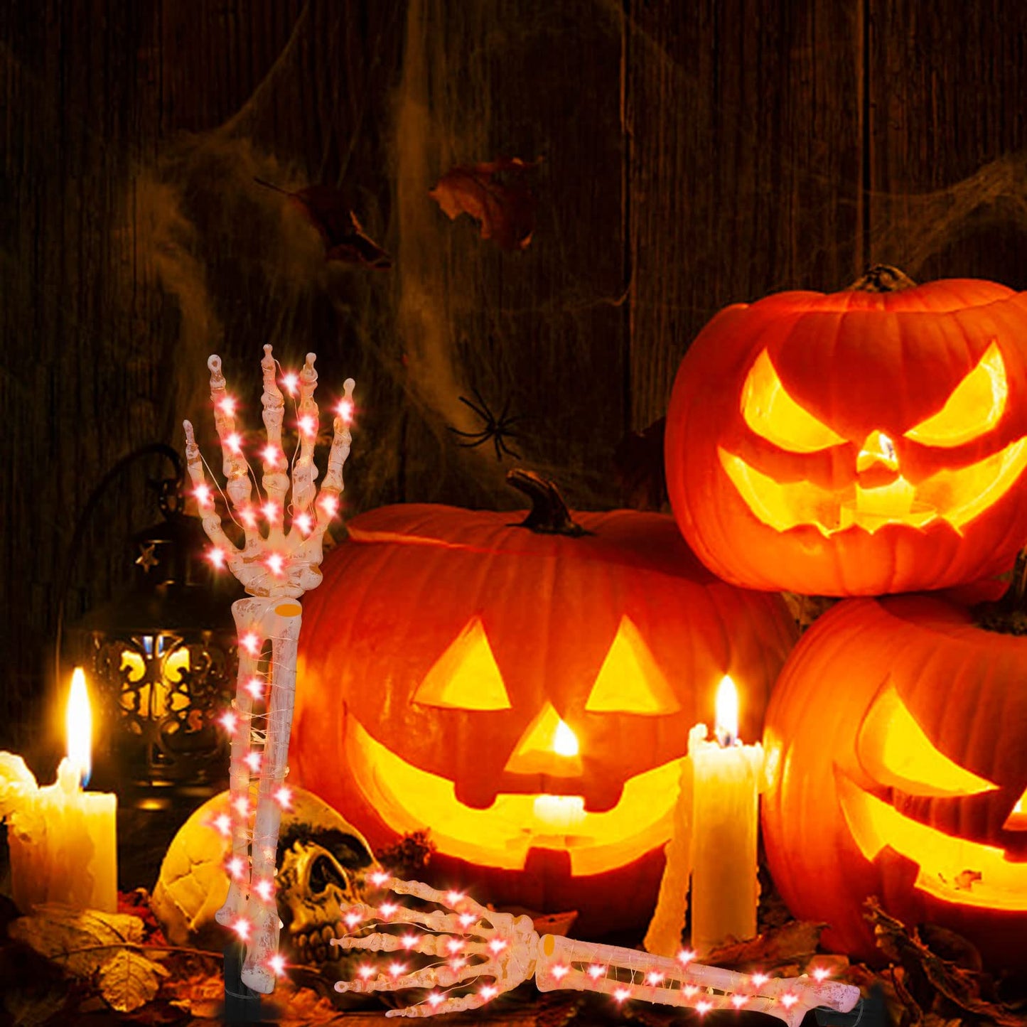 VoodraGlow™ — Command Terrifying Attention with Glowing, Grabbing Skeleton Arms That Haunt Every Heartbeat (1+1 free)