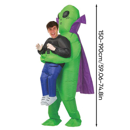 CosmoBlaze Inflatable Alien — Ignite Instant Fame and Command the Party Like Royalty