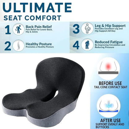 MorphEase™ — Transform Every Seat Into a Pain-Free Throne of Comfort