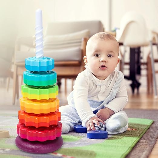 Spinfinity Tower — Ignite Your Toddler’s Genius with Every Colorful Spin