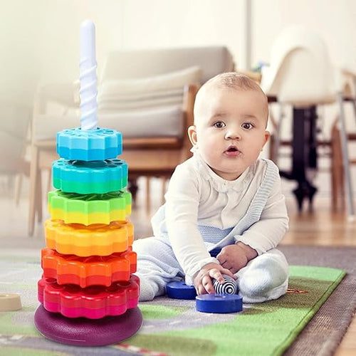 Spinfinity Tower — Ignite Your Toddler’s Genius with Every Colorful Spin