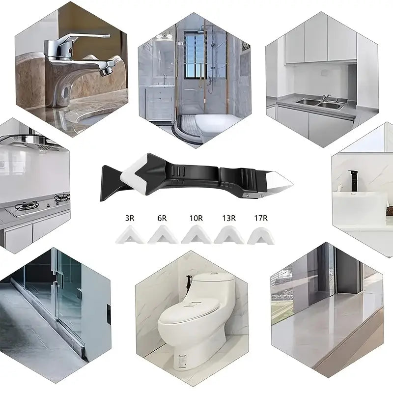 SealMaster Pro 5-in-1 Precision Kit — Nail Every Caulk Job Flawlessly Without the Mess or Stress