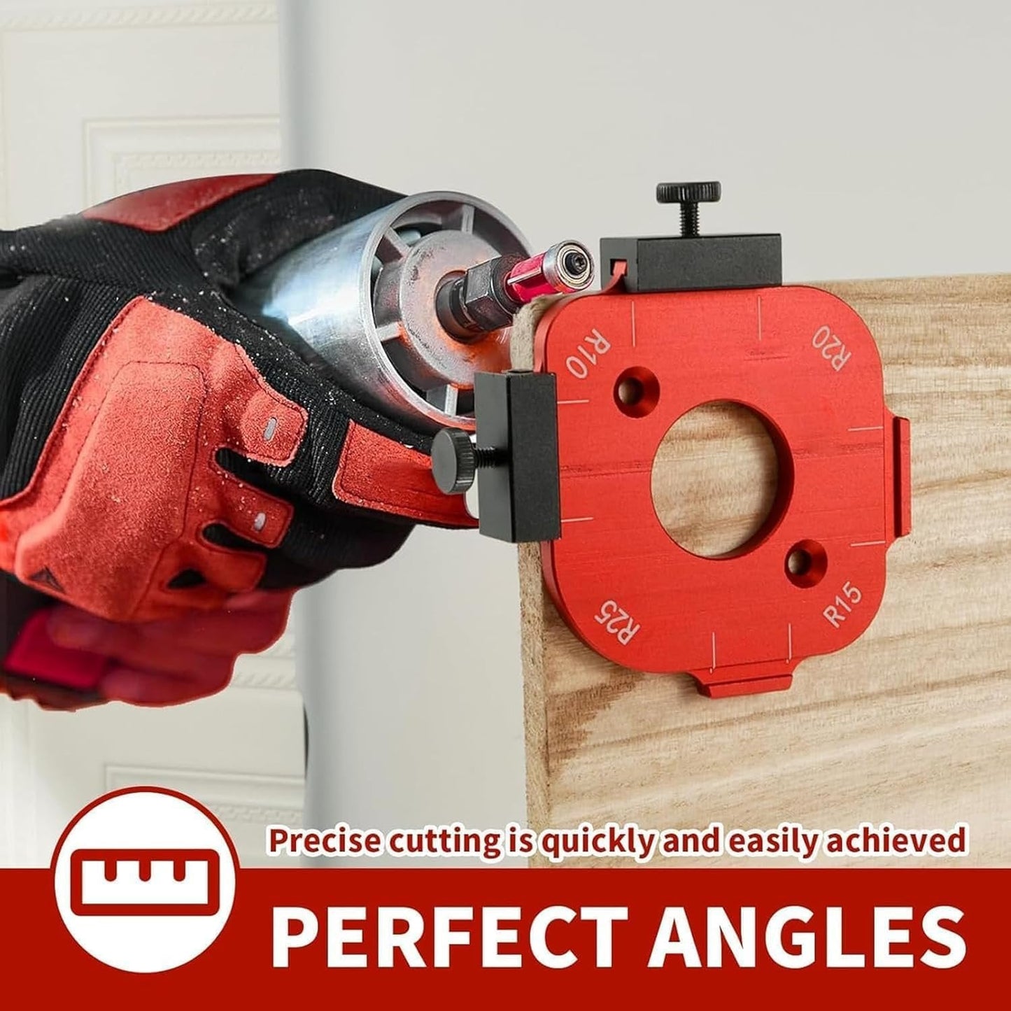 RazorEdge Pro Radius Guide — Transform Your Woodworking with Perfectly Smooth, Professional-Grade Curves Every Time