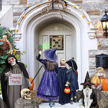 FrightraGlow One-Eyed Doorlock — Transform Your Porch into an Unforgettable Nightmare of Terror