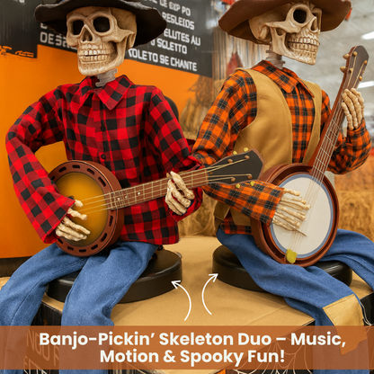 BoneRattle Banjo Masters — Ignite Thrills and Laughter with Every Spooky Strum