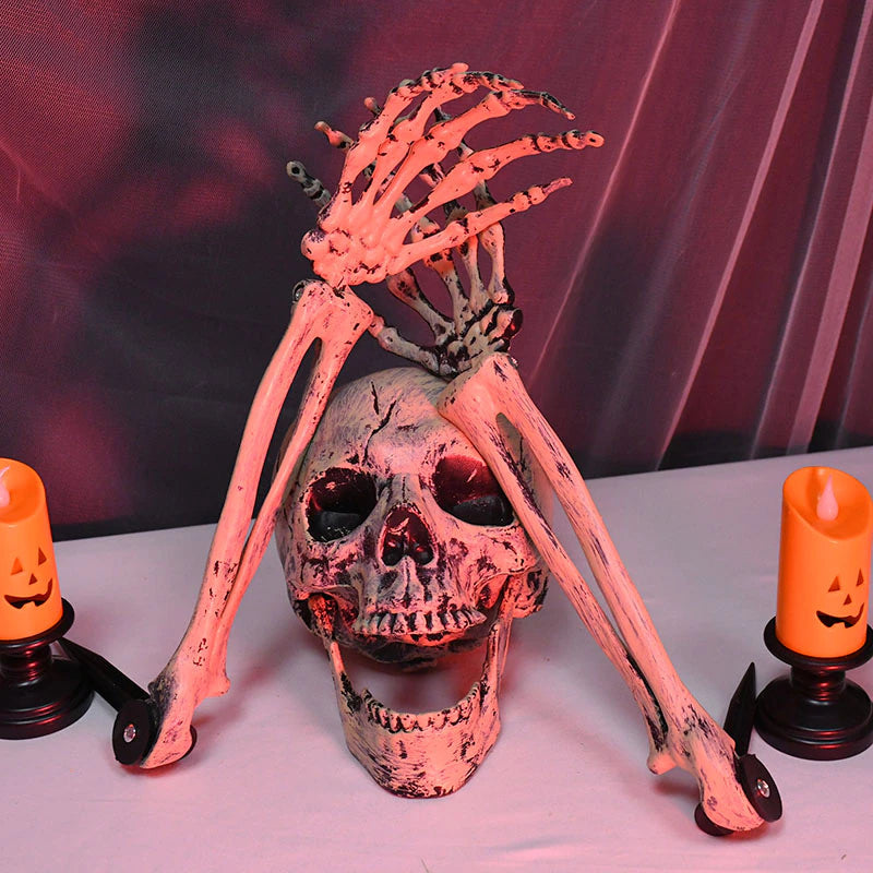 SoulGrim Skull Decoration — Haunt Every Halloween with Bone-Chilling, Unforgettable Terror