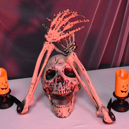 SoulGrim Skull Decoration — Haunt Every Halloween with Bone-Chilling, Unforgettable Terror