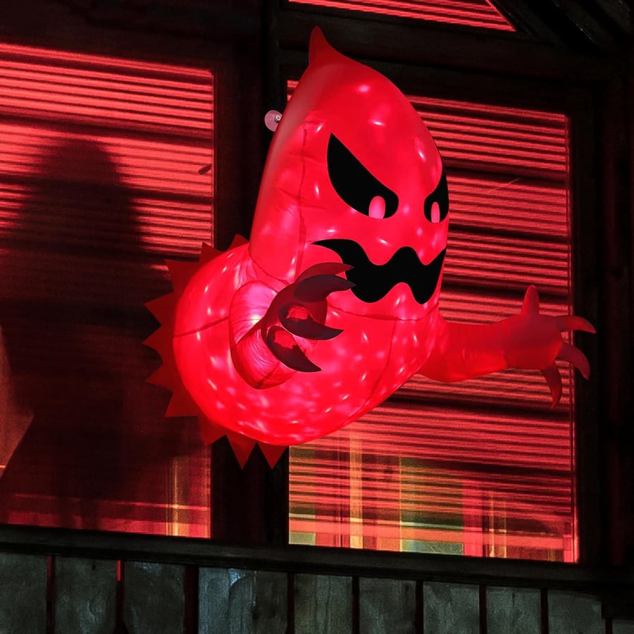 NightWraith LED Inflatable Phantom — Command the Night with Spine-Chilling Glow and Instant Haunt Power