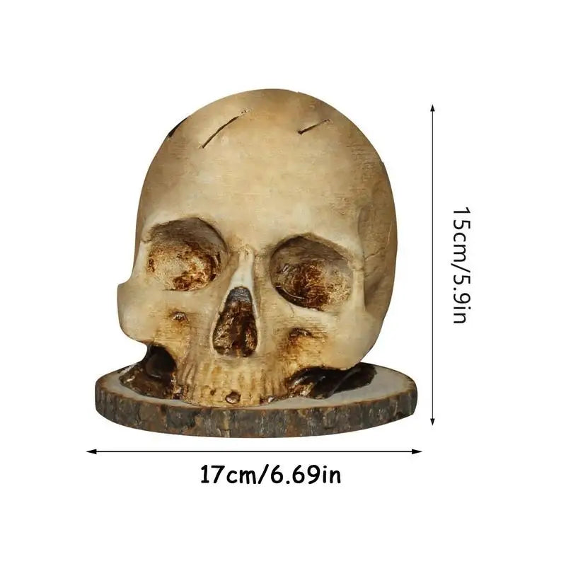 GraveGrip Skull Knife Tower — Command Killer Style and Unleash Raw Power in Your Kitchen