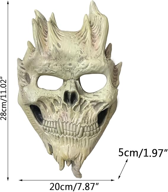 InfernoGrim Skull Mask — Command Every Fearful Heart with Unmatched Realism and Comfort