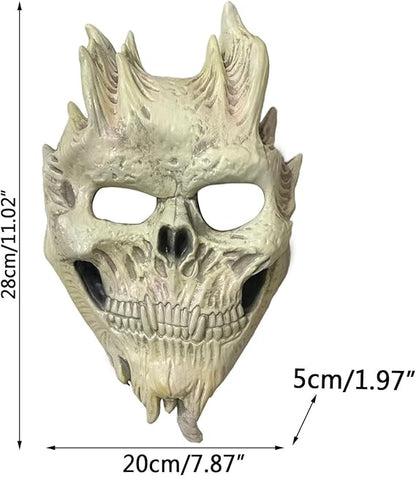 InfernoGrim Skull Mask — Command Every Fearful Heart with Unmatched Realism and Comfort