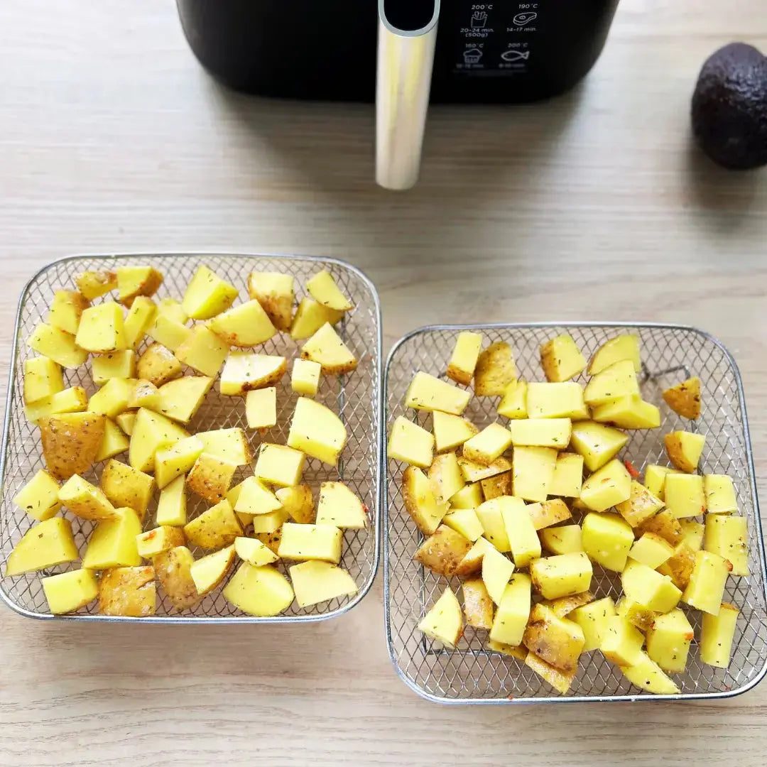 StackMaster™ Multi-Layer Baskets — Double Your Dinner, Zero Compromise