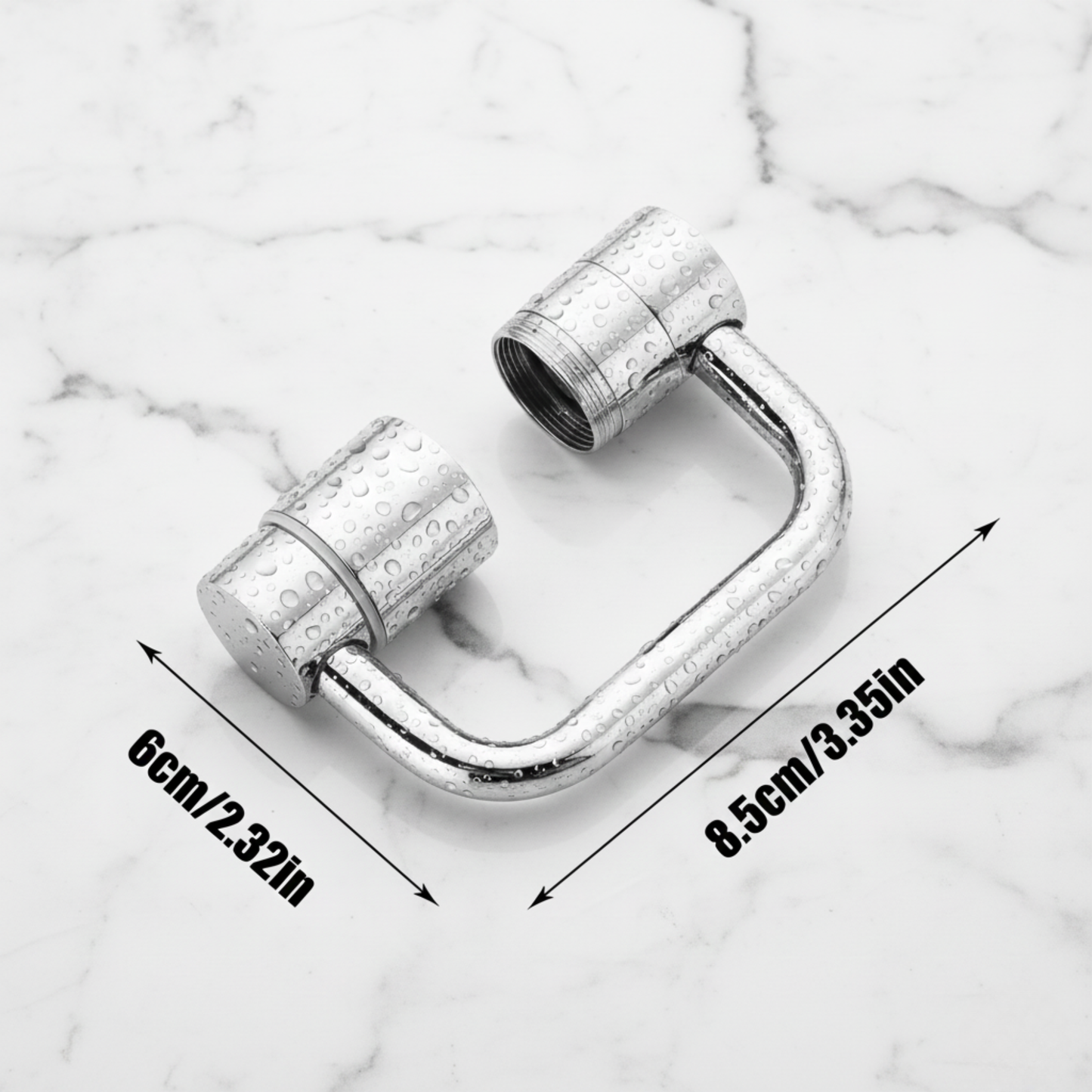 HydroTwist™ — Command Your Sink with Effortless, Splash-Free Precision