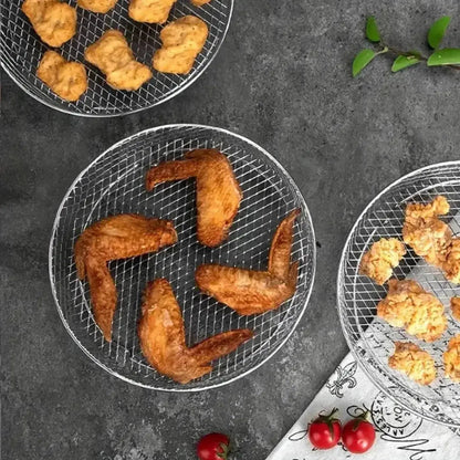 MultiDeck Stackable Air Fryer Baskets — Triple Your Cooking Power and Savor Every Flavor Separately
