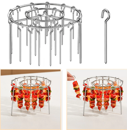 Stainless Steel Vertical Grill — Master Mouthwatering Meals with Effortless Precision