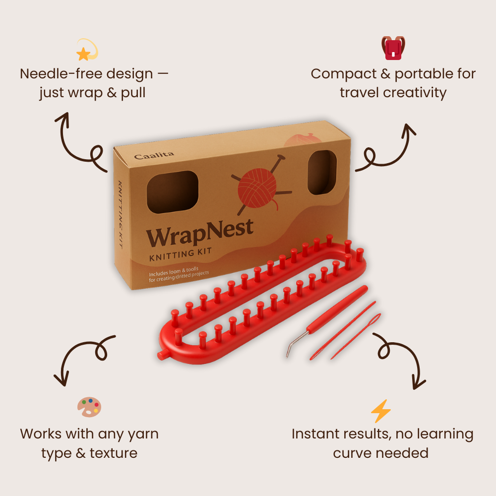 WrapNest — Instantly Create Stunning Cozy Art Without Needles or Hassle (1+1 free)