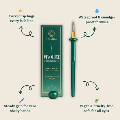VivoLuxe Precision Pen — Unleash Bold, Smudge-Proof Eyes That Command Every Room