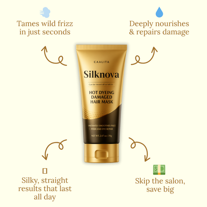 SilkNova — Crush Frizz and Own Gorgeous, Salon-Ready Hair Instantly (1+1 free)