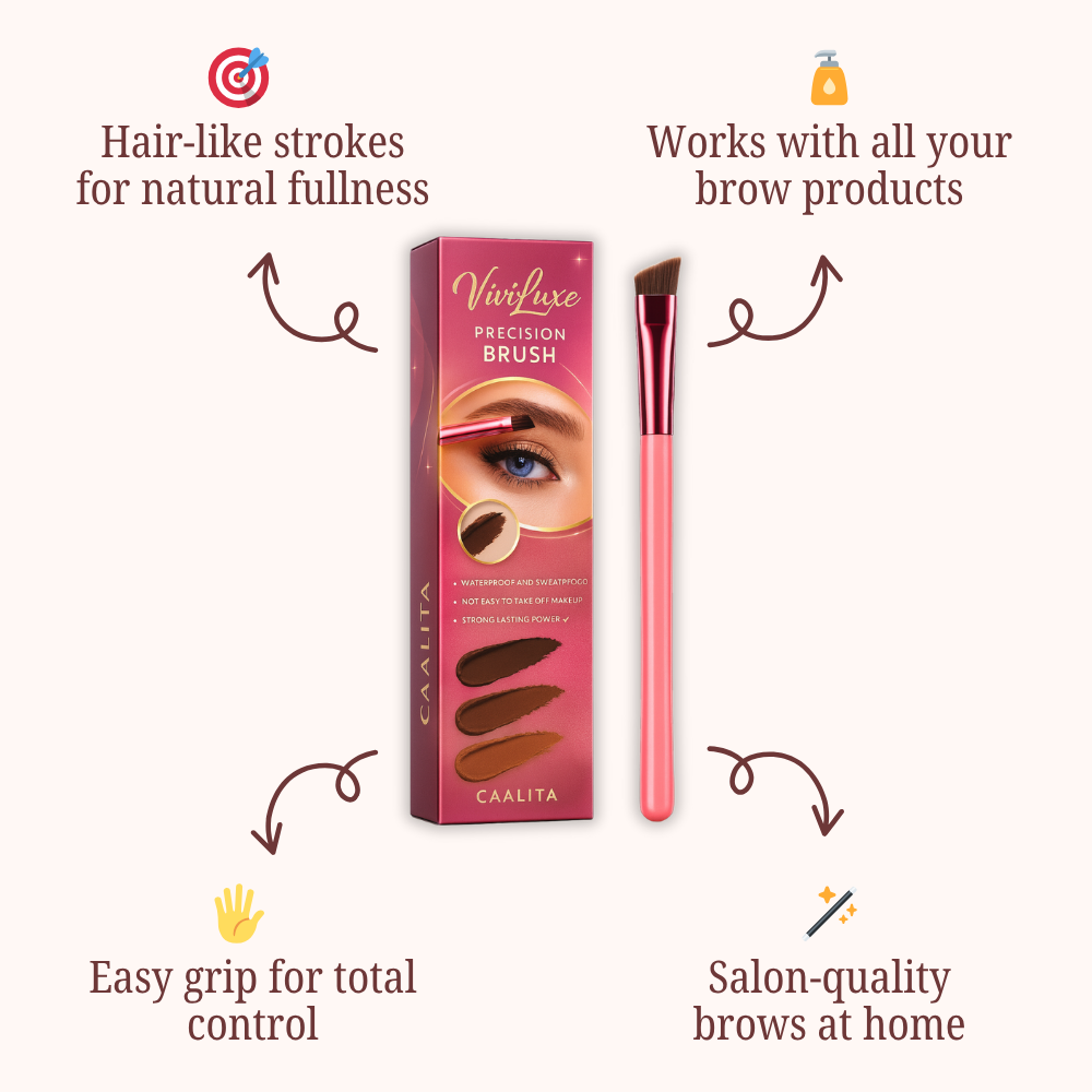 ViviLuxe Precision Brush — Shape Flawless Brows That Boost Your Confidence Instantly