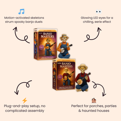 BoneRattle Banjo Masters — Ignite Thrills and Laughter with Every Spooky Strum