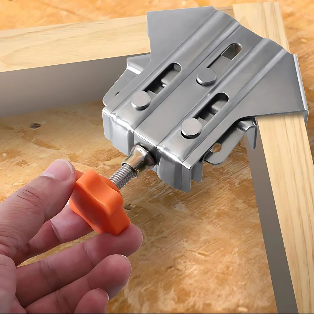 ExactGrip™ Stainless Steel Corner Clamps — Lock Every Angle with Unbreakable Precision and Confidence