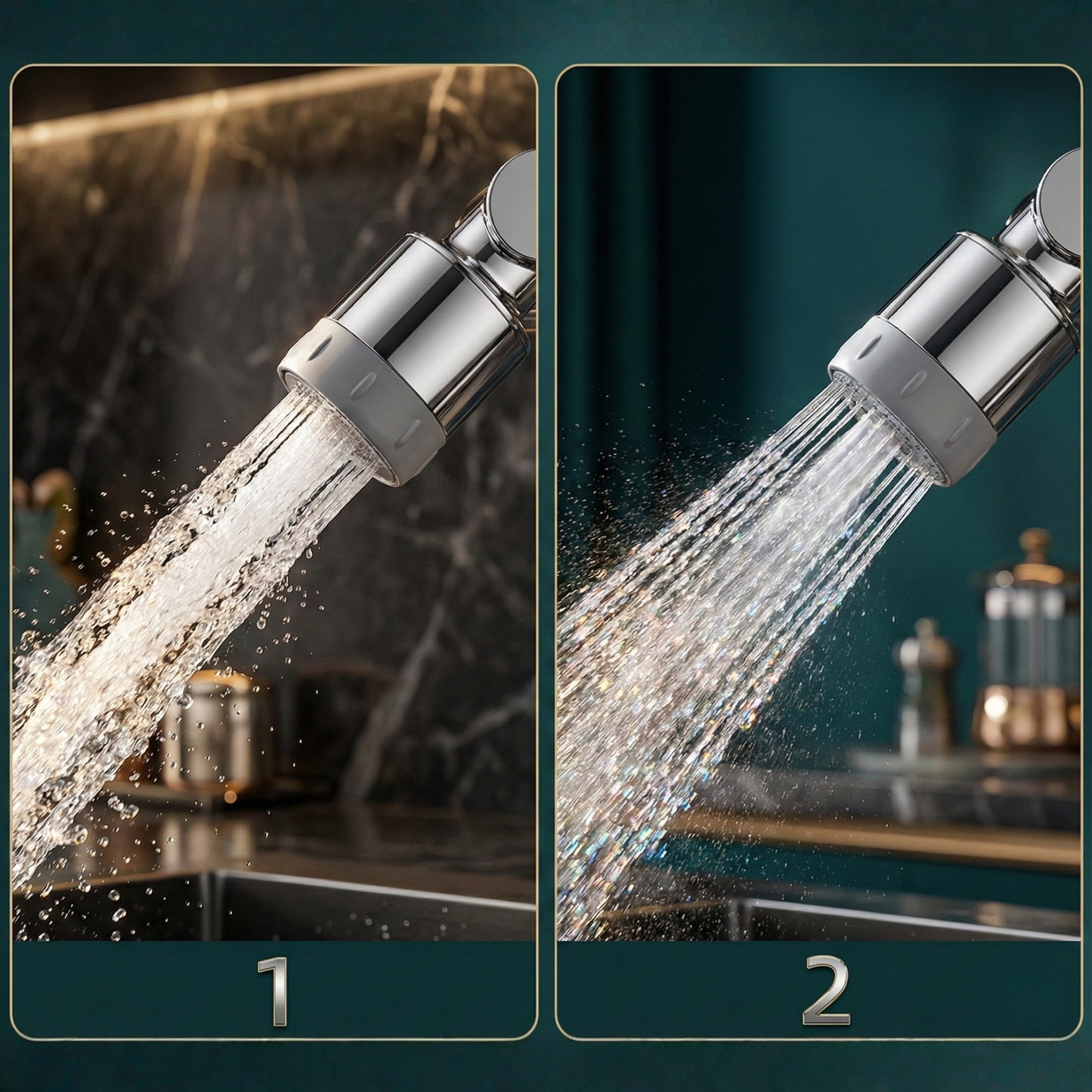 HydroTwist™ — Command Your Sink with Effortless, Splash-Free Precision