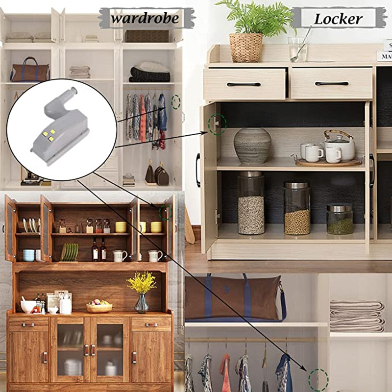 Brillora™ — Light Up Your Cabinets Instantly for Effortless, Frustration-Free Finds