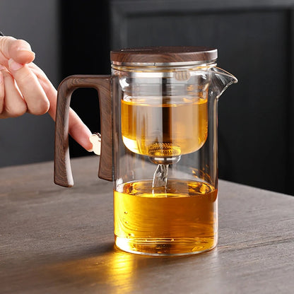 HeatShield BrewMaster Teapot — Brew Perfect Tea Every Time, Ignite Your Senses with Pure Luxury