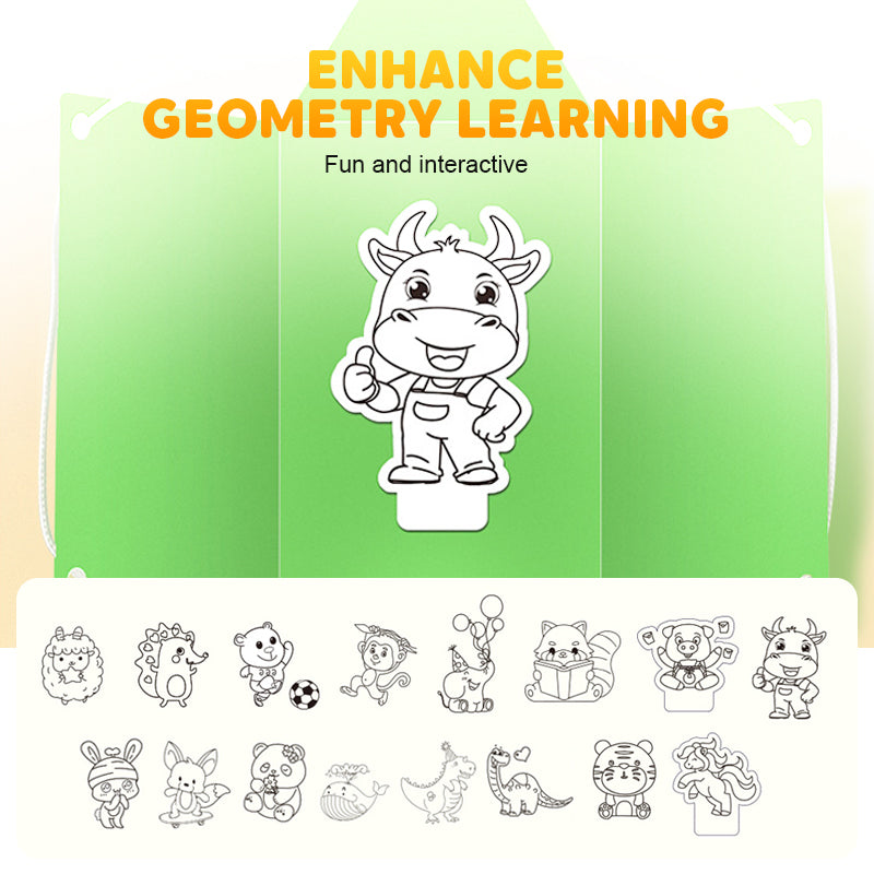 GeoMasterCraft — Transform Geometry Struggles into Hands-On Brainpower and Confidence