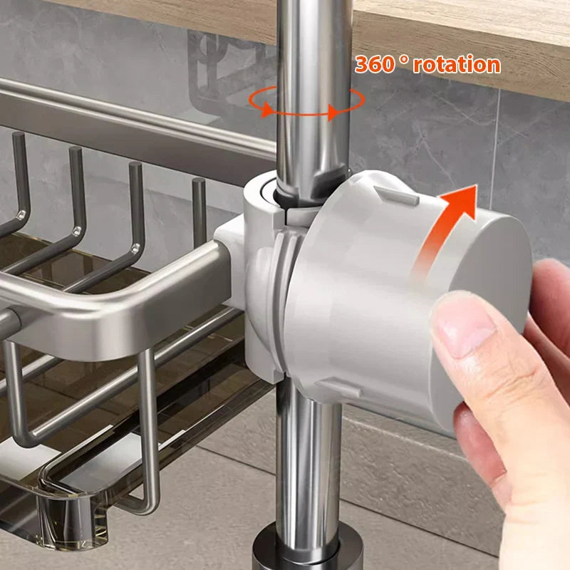 SlipStream Aluminum — Dominate Your Sink and Crush Kitchen Clutter Instantly