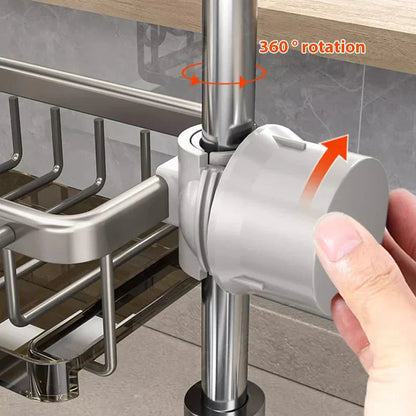 SlipStream Aluminum — Dominate Your Sink and Crush Kitchen Clutter Instantly