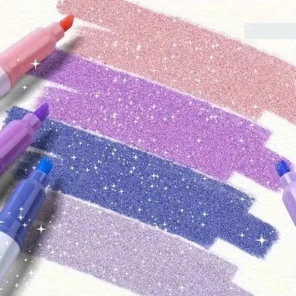 StellarShine Glitter Gel Pens — Ignite Your Imagination with Smudge-Proof, Eco-Friendly Sparkle