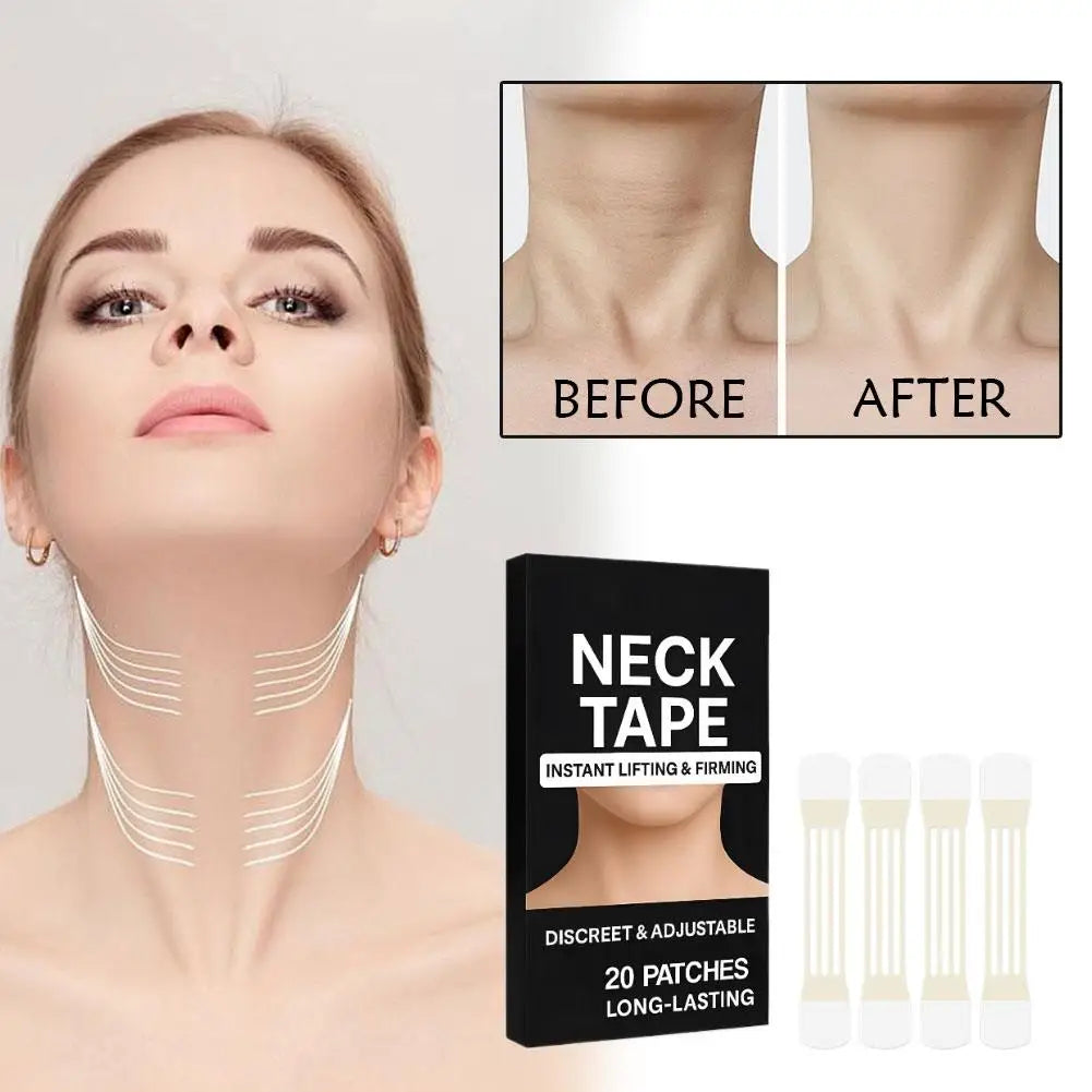VeloLift Tape — Instantly Smooth and Sculpt Your Neck for Effortless Confidence