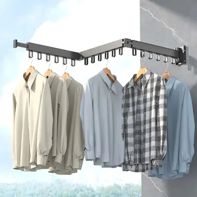 Wall-Mount Drying Rack — Instantly Free Your Space and Master Laundry Day