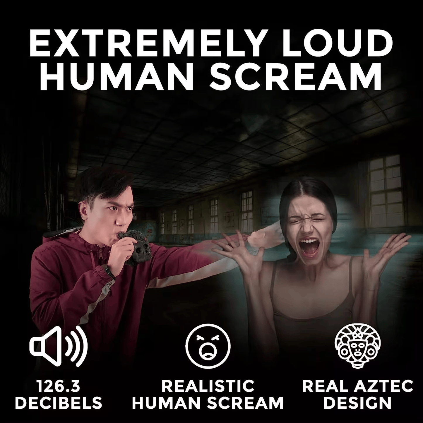 BoneBanshee Whistle — Unleash Spine-Tingling Screams That Command Fear Instantly